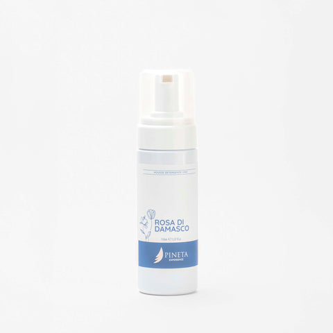 LINEA VISO ESSENZIALE: Rosa di Damasco - Mousse detergente Viso