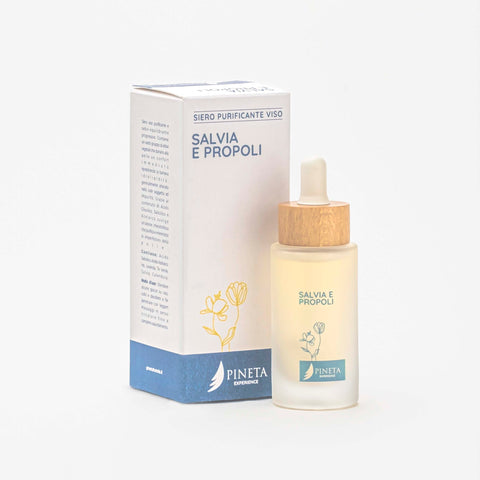 LINEA PURIFICANTE: Salvia e Propoli - Siero purificante viso