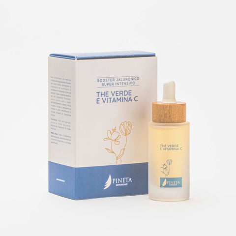 LINEA ANTI AGE: Thè verde e vitamina C - Booster ialuronico super intensivo viso